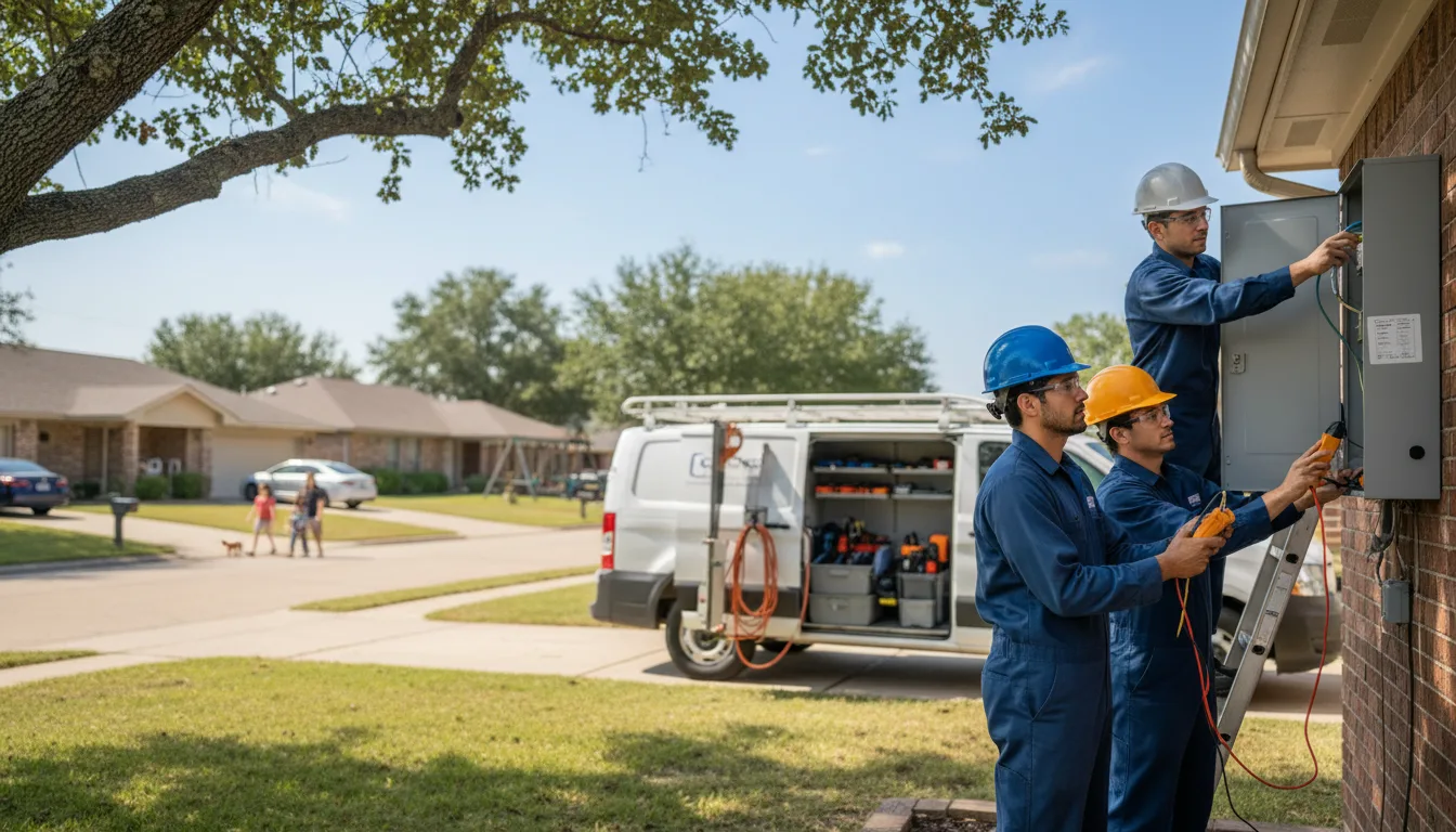Certified electrician providing emergency electrical services in Rutledge, MO